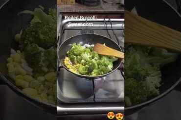 #brocolis #sweetcorn #homemade #health #breakfast #recipe #cookinglifestyle