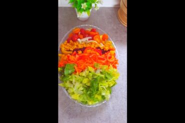 How to make delicious healthy salad #saladrecipe