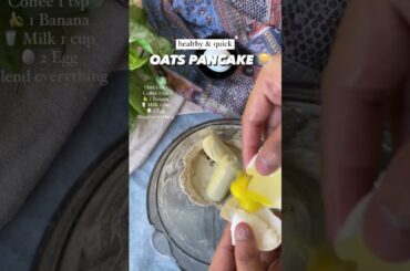 Oats Pancakes | Healthy & Quick breakfast ideas | Food Prescription #shorts #youtubeshorts
