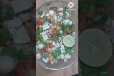 # VEG.SALAD#HEALTHY PANEER FOX NUT SALAD#diet salad#