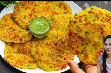 Suji ka cheela | Semolina chilla recipe |Healthy Breakfast recipe | Veg rava chilla | instant recipe