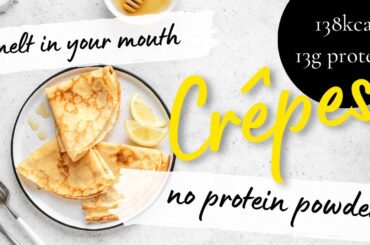 Favorite low calories breakfast - protein pancakes from cottage cheese