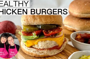HEALTHY CHICKEN BURGERS