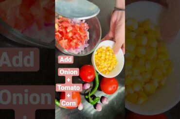 Corn salad recipe| Healthy corn chaat recipe| easy and healthy salad for kids| #sweetcornchaatrecipe