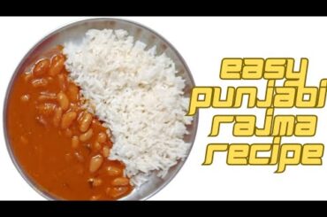 pahadi rajma se bana Diya punjabi rajma masala ( easy recipe for beginners)
