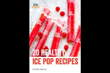 20 Healthy Ice Pop Recipes