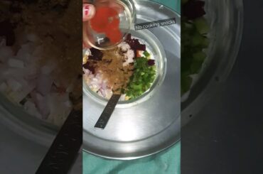 #Viral Salad Recipe: Healthy & Quick No Cooking Snacks #shorts