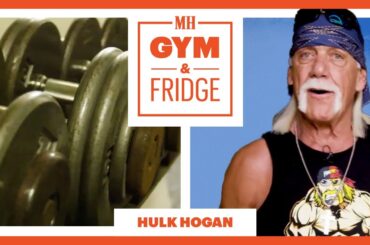 Hulk Hogan Shows Off His Gym & Fridge | Gym & Fridge | Men's Health