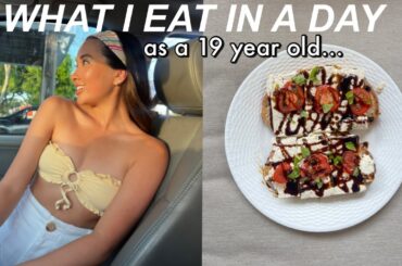 WHAT I EAT IN A DAY | Healthy & Organic all from home