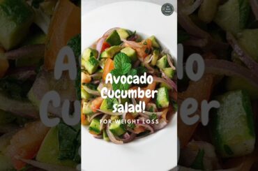 weight loss salad #Avocado salad #shorts #Weight Loss Salad #Healthy Salad #theworldrecipes
