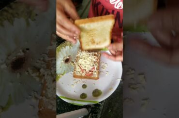 healthy breakfast#5 min breakfast recipe #two in one sandwich #shorts#viral#cooking #food #homemade