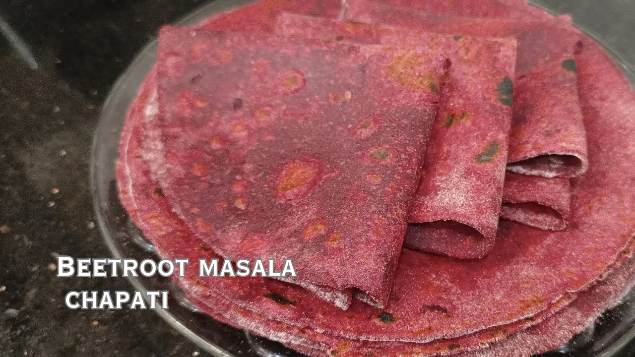 Healthy Beetroot Chapati Recipe | Masala Beetroot Chapati Healthy Beetroot Chapati Recipe | Masala Beetroot Chapati