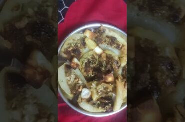 Healthy Bharwan Aloo, Ghar Par Air Fryer Main Bane Hue, without oil, stuffed with nuts!