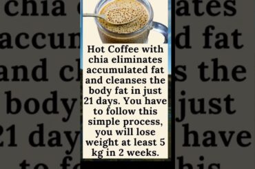 Chia seeds for Weight loss#chiaseedsforweightloss #weightloss #fitness #weightlossathome #shorts