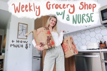Shop with me for a Week of Meals as a Nurse: Lunch, Snack, & TJ's inspo