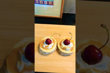 No cook No bake 5 min dessert #shorts #apple #donuts #ytshorts #youtubeshorts #viral #trending