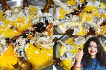 VIRAL DEHLI TASLA BUTTER CHICKEN RECIPE | VIRAL BUTTER CHICKEN RECIPE | WHITE BUTTER CHICKEN RECIPE