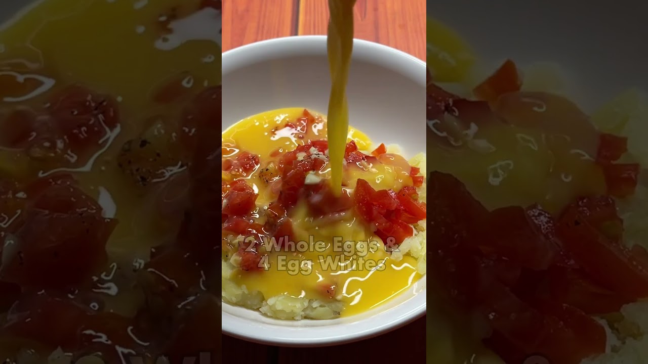 Healthy Spanish Omelette #shorts Healthy Spanish Omelette #shorts