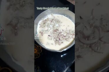 Tasty Sandwich for Breakfast /Healthy Snacks for Children