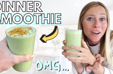 This Healthy “Dinner Smoothie” Will Change Your Life [Healthy Smoothie For Weight Loss]