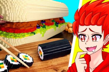 Most SATISFYING Lego Cooking Animations | Squad Reacts (ASMR)