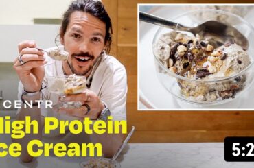 5-min High Protein Ice Cream Recipe