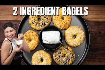 2 Ingredient Bagels in 20 Minutes? How To Make New York Style Bagels Low Carb & Keto!