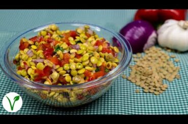 Healthy Fresh Lentil Salad Recipe - How to Make