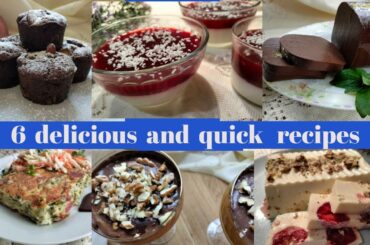 Six healthy and delicious desserts for every taste from Grandmother's recipes  ASMR