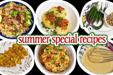 Summer special recipes (mutton pulao)(malpua healthy breakfast)(aloo tikki mirch pakora recipe)