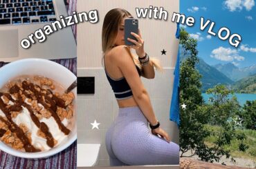 GYMGIRL VLOG 2023: organizing with me , wiholl unboxing, decluttering, healthy recipes,prozis...