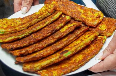 Zucchini ist schmackhafter als Fleisch, niemand glaubt, dass ich sie so einfach und lecker zubereite