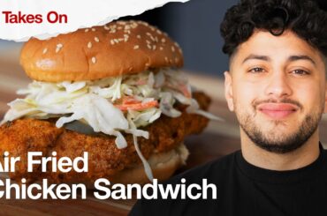 Crispy Air Fryer Chicken Sandwich Recipe with The Golden Balance | Target Takes On