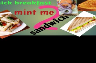 2mint m easy snack recipe|sandwich|bread recipe|Healthy snacks|veg recipe|quick recipe|breakfast