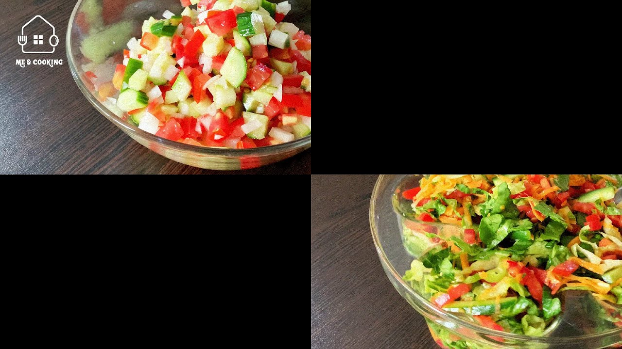 2 Types OF SUMMER SALAD! EASY BUT incredibly DELICIOUS! | me & Cooking 2 Types OF SUMMER SALAD! EASY BUT incredibly DELICIOUS! | me & Cooking