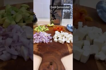 Recipe- Quinoa Salad    Episode 1 - Aaj Kya Healthy Banaye? #salad #recipe #weightloss #nutrition