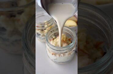BIRCHER OVERNIGHT OATS - 23/100 DAYS OF HEALTHY BREAKFAST IDEAS