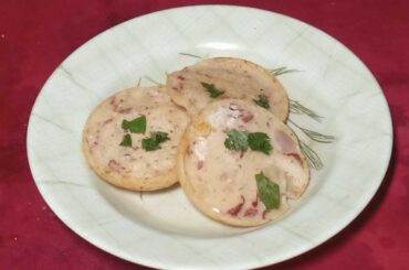 Garlic Cumin Rice Flour Pancake/Dinner Recipes/Garlic Recipes/ Pancake Recipes/Chili Recipe 1554