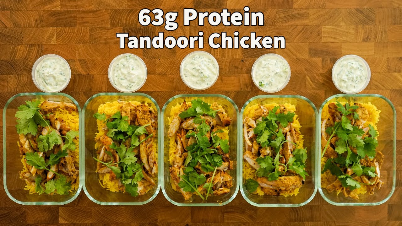 Level Up Your Meal Prep With This Tandoori Chicken Meal Prep Recipe Level Up Your Meal Prep With This Tandoori Chicken Meal Prep Recipe
