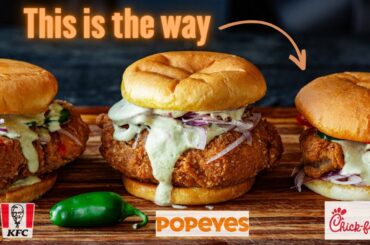 How I make these mushrooms into Chick-Fil-A | Popeyes | KFC Sandwiches