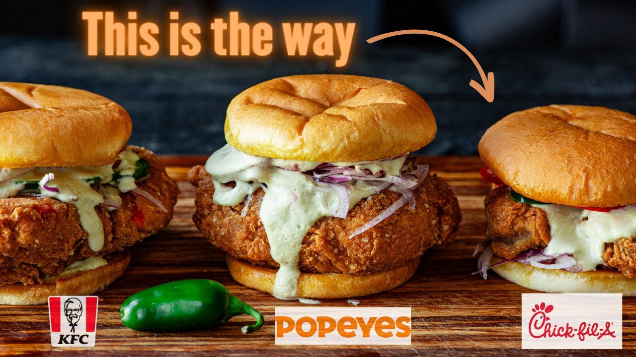 How I make these mushrooms into Chick-Fil-A | Popeyes | KFC Sandwiches How I make these mushrooms into Chick-Fil-A | Popeyes | KFC Sandwiches