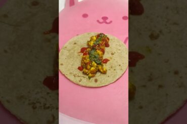 Veg Roll Recipe  #Vegetable Frankie #Quick Veg Roll #Healthy Wraps #shorts #short #shortsfeed