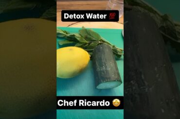 Update from Chef Ricardo detox water and weight loss #viral  #shorts