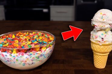 150 Calorie Pints of Ice Cream | Cereal Edition | 3 Ways