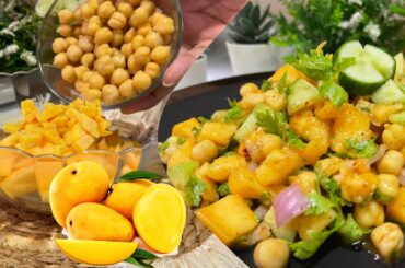 Easy Mango Salad Recipe | Summer Holiday Special Recipe 2023 | Healthy Summer Salad | Urdu/ Hindi
