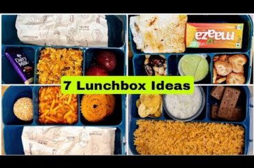 7 Easy and healthy Tiffin Ideas for School Kids | Lunchbox for School Kids | Breakfast Recipe