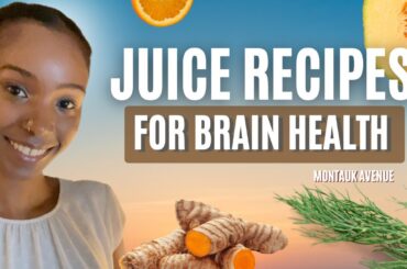 Brain Boosting Juices - 3 Healthy Recipes for Better Sleep, Mental Focus, and Reduce Stress