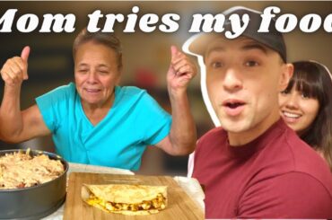 MEXICAN MOM TRIES LOW CALORIE HIGH PROTEIN ANABOLIC MEALS