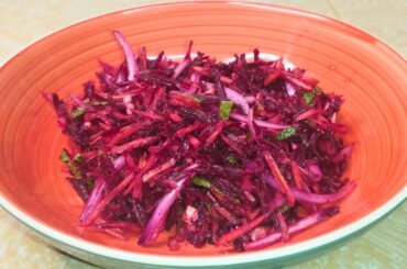 Healthy Beetroot, Carrot and Mint Salad | Quick Epic Salads