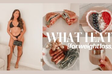 WHAT I EAT IN A DAY FOR WEIGHT LOSS | quick, healthy & yummy meals | what I eat working from home